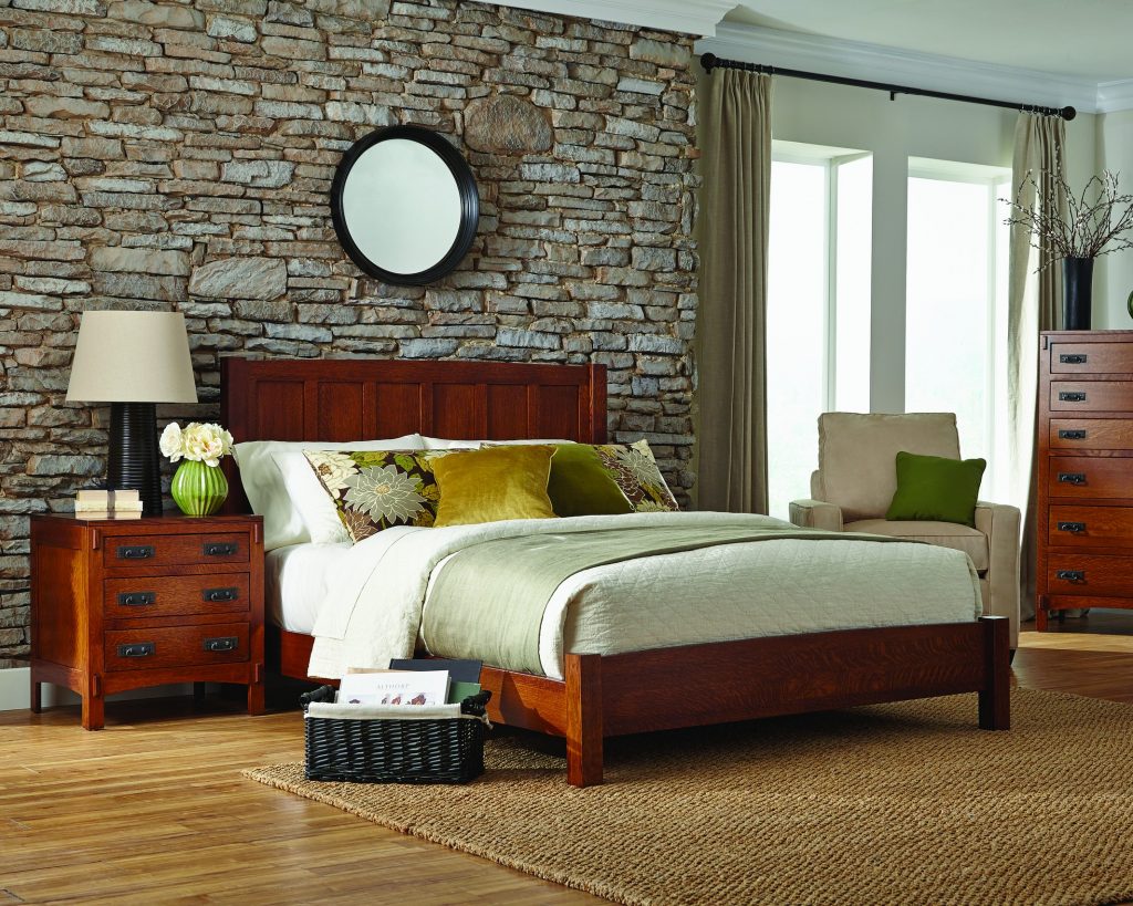 Palettes by Winesburg, American Craftsman Panel Bed