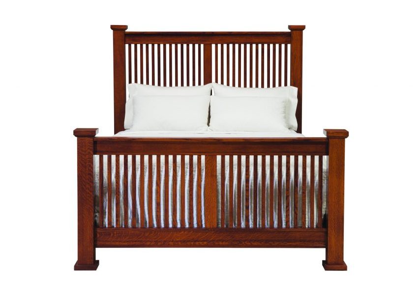 American Craftsman Prairie Spindle Bed
